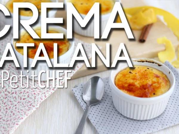 Crema catalana - verisoara cremei de zahar ars