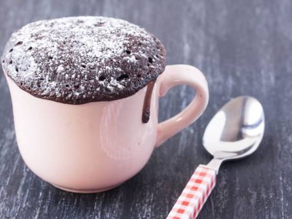 Mug cake - prajitura la cana