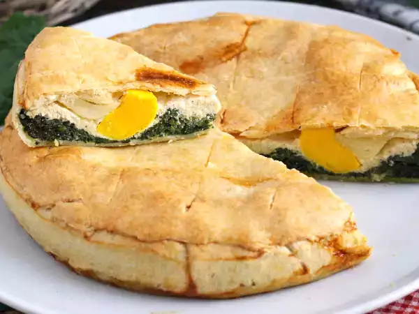 Paște Tortul de Paște, tortul sărat italian care merită un loc la masa ta.