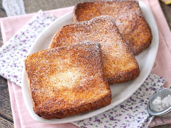 Torrijas și lapte prăjit într-o friteuză cu aer: cele două dulciuri mari de Paște care funcționează bine și fără tigaie.