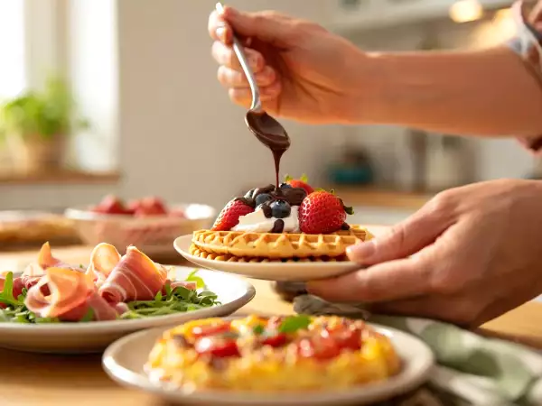 Meniul zilei, 4 iunie: Wrap aperitiv cu prosciutto, clafoutis cu roșii și desert delicios