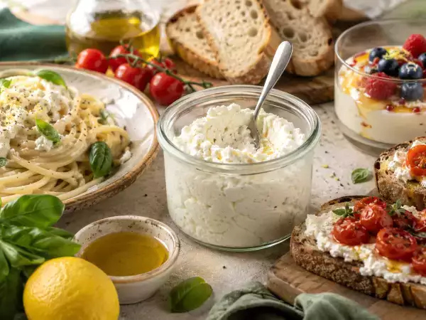 Aveți un borcan de ricotta care zace în frigider? Aceste idei delicioase vă pot salva masa