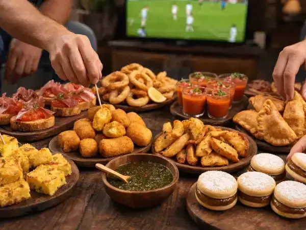 Pentru finala Spania–Argentina, pregătiți un aperitiv care să combine câte 5 specialități tipice din fiecare țară