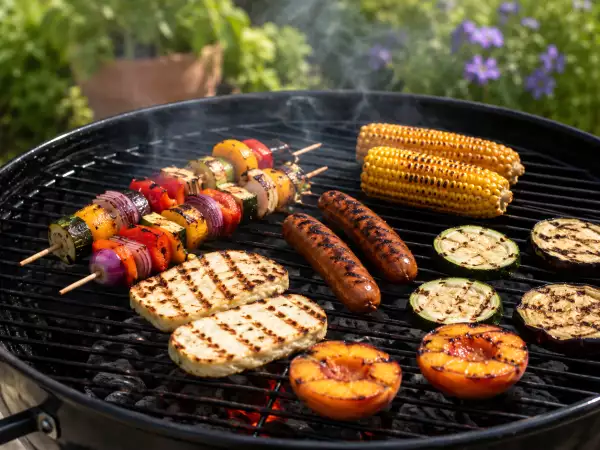 Grătar fără carne: de ce legumele, fructele, brânza și leguminoasele se pot pune și ele pe grătar