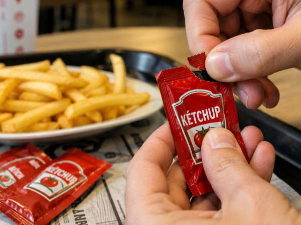 Vor dispărea plicurile de ketchup?