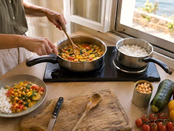 7 rețete simple pentru cină în vacanță, pe care le poți prepara aproape fără ustensile de bucătărie sau instrumente de gătit