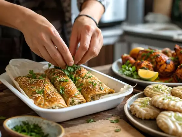Meniul zilei, 20 august: börek turcesc, pui tandoori și biscuiți cu lămâie verde
