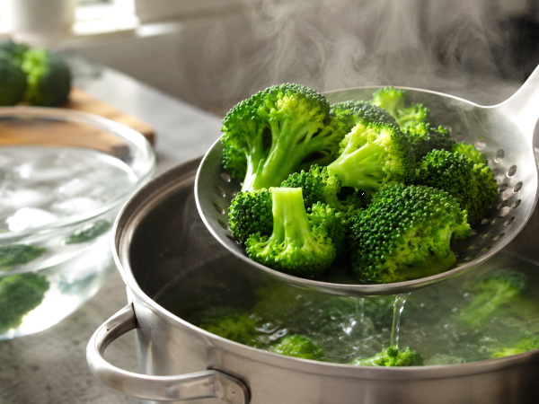Cum se gătește broccoliul pentru a rămâne verde și ușor crocant?