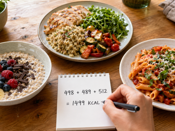 Cum arată, de fapt, un meniu de 1500 kcal? Iată o zi întreagă cu 1499 kcal