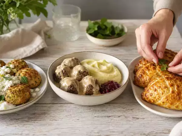 Meniul zilnic, 23 septembrie: chifteluțe din dovlecel, chifteluțe ikea și chaussons cu mere