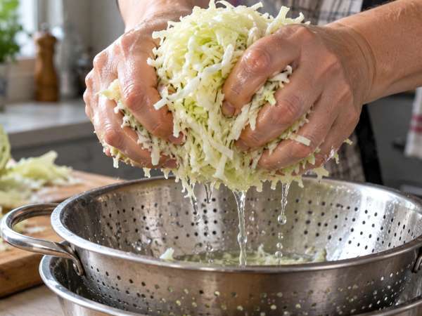 Salata coleslaw lasă apă? Pasul care păstrează varza crocantă