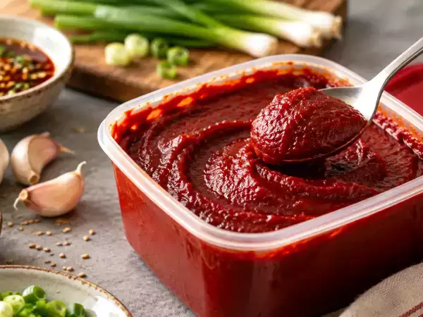 Gochujang după deschidere: cum se păstrează și se dozează pasta de ardei iute