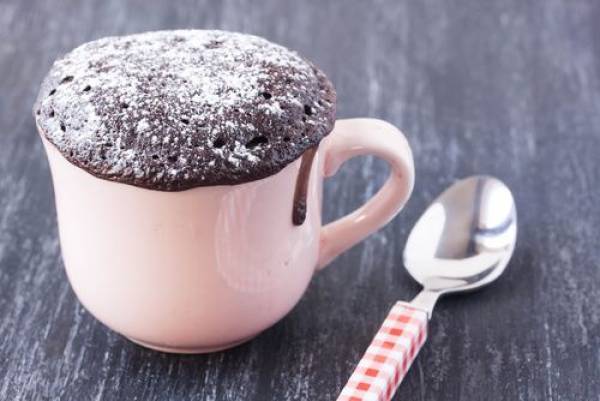 Mug cake - prajitura la cana