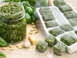 Articole: Pesto preparat vara și congelat pentru iarnă: cât timp se păstrează cu adevărat și cum trebuie procedat pentru a nu-l strica