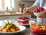 Articole: Meniul zilei, 15 iulie: gazpacho cu căpșune, salată de gnocchi și cub rubik cu fructe