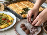 Articole: Meniul zilnic, 29 august: omletă de tofu, spanakopita grecească și brigadeiro sănătos