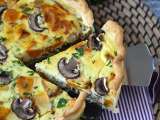 Articole: Quiche cu dovleac Hokkaido și ciuperci: o rețetă simplă de toamnă, cu umplutură fină și cremoasă
