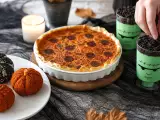 Articole: Meniul zilei, 30 octombrie: aperitive-dovleac, quiche cu chorizo și cremă Frankenstein