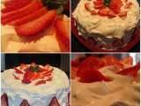 Rețetă TORT CU CAPSUNI/STRAWBERRY CAKE/TORTA DI FRAGOLE