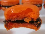 Rețetă Macaron cu ciocolata si aroma de portocala