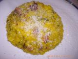 Rețetă Risotto con pancetta afumicata