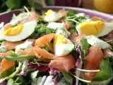 Rețetă Salata cu Somon Afumat