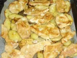 Rețetă Cartofi la cuptor cu gratar de pui si sos tzatziki (4 persoane)