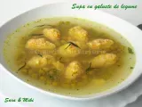 Rețetă Supa cu galuste de legume