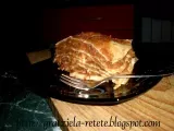 Rețetă Tort de mere cu aluat de clătite