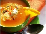 Rețetă Supa crema de morcovi cu portocale