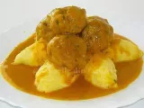 Rețetă Perisoare in sos de curry