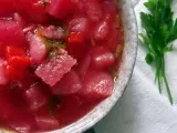 Rețetă Bors cu sfecla rosie(beetroot borscht)
