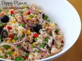 Rețetă Salata de ton cu orez si legume