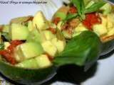 Rețetă Salata de avocado cu rosii uscate