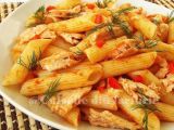 Rețetă Paste penne cu somon