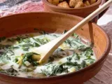 Rețetă Supa de leurda si salata