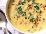 Rețetă Supa cu cartof dulce si porumb