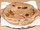 Rețetă Chapati sau roti - painite indiene