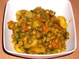 Rețetă Aloo matar (cartofi cu mazare din india)