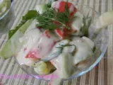 Rețetă Salată de surimi