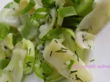 Rețetă Salată de fasole păstăi cu dovlecei