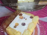 Rețetă Tort cu crema de iaurt si struguri