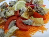 Rețetă Salată de sardine cu morcov