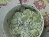 Rețetă Salata de castraveti cu iaurt