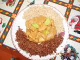 Rețetă Curry cu lapte de cocos si 2 feluri de orez