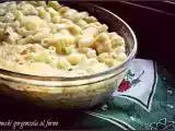 Rețetă Gnocchi con gorgonzola al forno