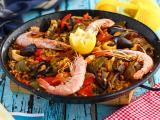 Rețetă Paella cu fructe de mare - explicata pas cu pas