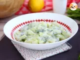 Rețetă Salata de castraveti cu sos de iaurt