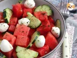 Rețetă Salata de pepene si castravete