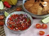 Rețetă Salsa mexicana pico de gallo si tortillas chips
